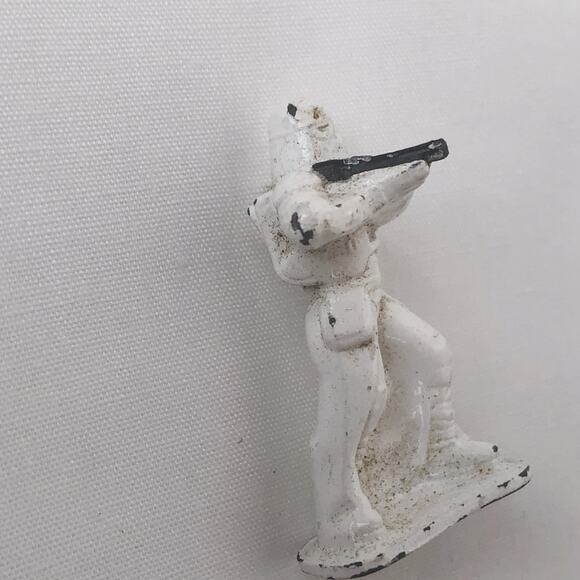 Vintage 1982 Kenner Star Wars Micro Die Cast Snowtrooper Miniature Mini Figure - Picture 6 of 9